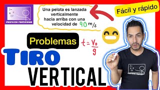 ✅​TIRO VERTICAL Ejercicio 3  𝙈𝙪𝙮 𝘿𝙞𝙙á𝙘𝙩𝙞𝙘𝙤 😎​🫵​💯​  Física prepa [upl. by Aryaz]