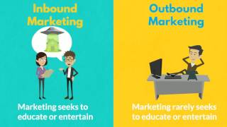 Difference between Inbound Marketing Vs Outbound Marketing [upl. by Rosemary]