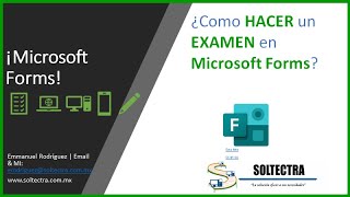 🤔¿Cómo hacer un examen con Microsoft Forms [upl. by Bertie555]