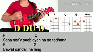 NOBELA Ukulele cover  chords  lyrics – Jenny Cesar [upl. by Fulviah]