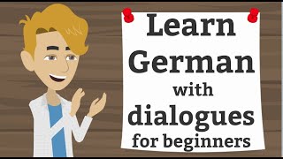 Online Deutsch lernen  Einfache Dialoge üben  Grammatik und Wortschatz [upl. by Oiramd26]