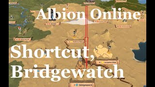 Albion Online  Caerleon to Bridgewatch fast almost safely [upl. by Saied]