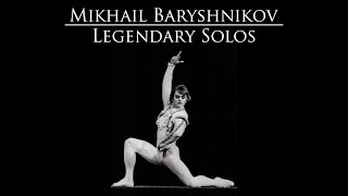 Legendary Mikhail Baryshnikov Solos Don QuixoteGiselle [upl. by Angelique]