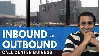 What is inbound and outbound call center  Difference  Call centre  Ameya Damle [upl. by Ahsit]