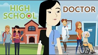 High School to Doctor  PhysicianSurgeon Training Overview 👩‍⚕️👨‍⚕️ [upl. by Anhsirk]