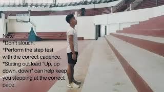 Cardiorespiratory Endurance 3Minute Step Test [upl. by Glynn]