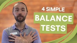 4 Simple Balance Tests Romberg Test [upl. by Ennovyahs324]