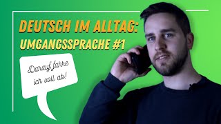 Deutsch lernen B2C2  Redewendungen für den Alltag  Umgangssprache 1 [upl. by Lambard316]