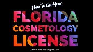 How to Transfer Cosmetology License to Florida Hair Nail and Facial Applicants  Free Checklist [upl. by Kenay]