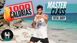 Quemar 1000 calorías en UNA HORA 💥  Rutina TOTAL BODY en casa  Master Class [upl. by Ahsemot696]