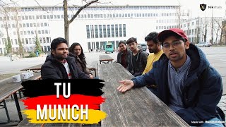 Technical university of Munich TU MUNICH Campus Tour by Nikhilesh Dhure [upl. by Horlacher530]