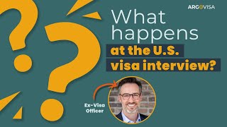 What happens at the US Visa Interview [upl. by Asehr]