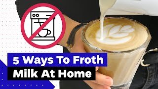 How To Froth Milk At Home Best Milk Frothers Review [upl. by Coleville]