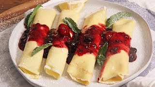 Berries amp Cream Crepes [upl. by Jodoin]