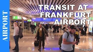 TRANSIT WALK AT FRANKFURT Airport FRA Terminal 1  Connection Flight Transfer Arriving amp Departing [upl. by Good]