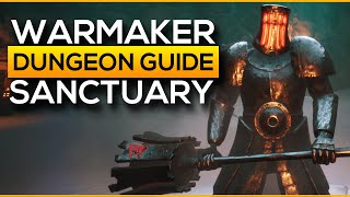 The Warmakers Sanctuary Dungeon Guide  Conan Exiles [upl. by Aihsitan]